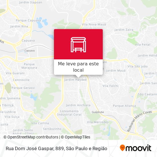 Rua Dom José Gaspar, 889 mapa