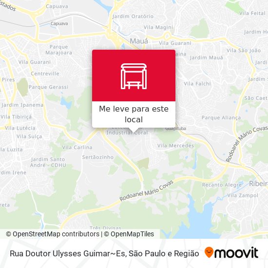 Rua Doutor Ulysses Guimar~Es mapa