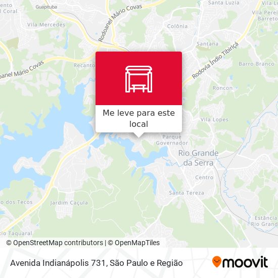 Avenida Indianápolis 731 mapa