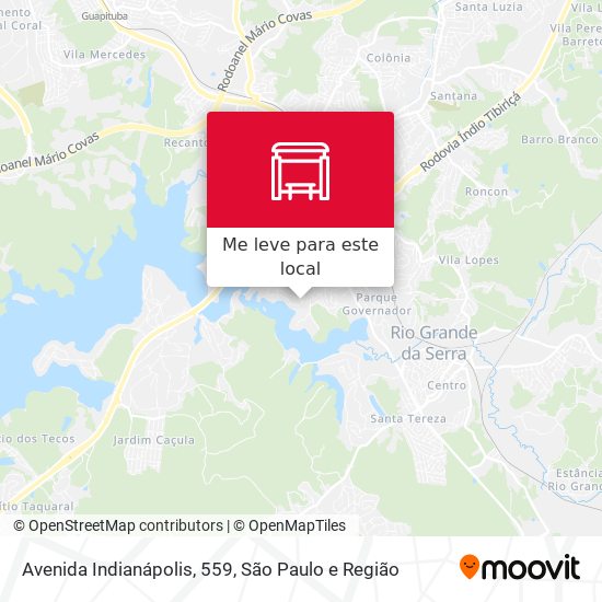 Avenida Indianápolis, 559 mapa