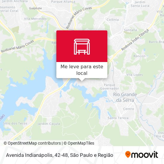 Avenida Indianápolis, 42-48 mapa