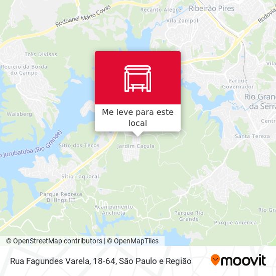 Rua Fagundes Varela, 18-64 mapa