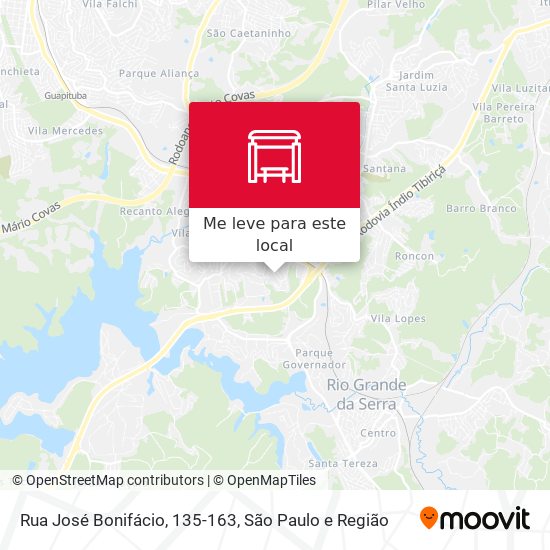 Rua José Bonifácio, 135-163 mapa