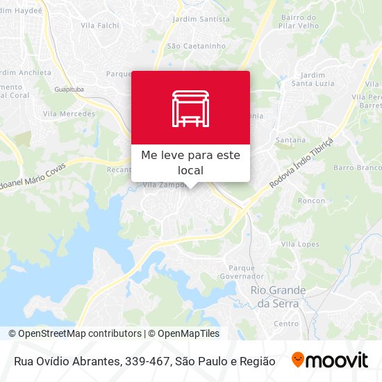 Rua Ovídio Abrantes, 339-467 mapa