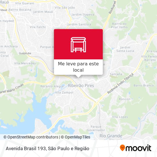 Avenida Brasil 193 mapa