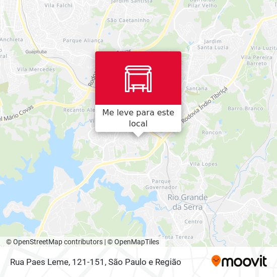 Rua Paes Leme, 121-151 mapa