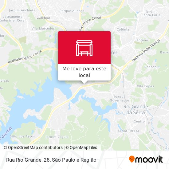 Rua Rio Grande, 28 mapa