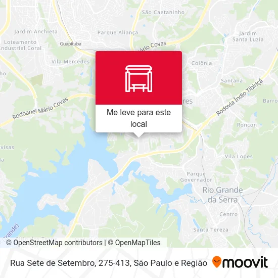 Rua Sete de Setembro, 275-413 mapa