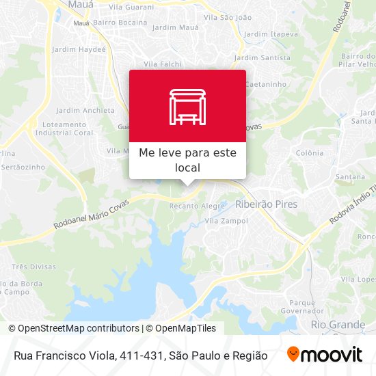 Rua Francisco Viola, 411-431 mapa