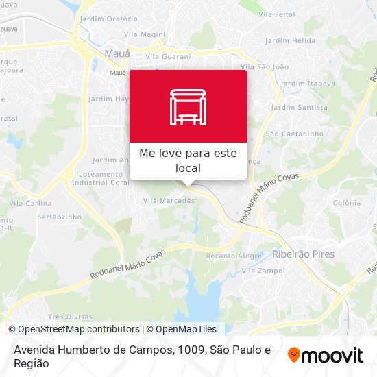 Avenida Humberto de Campos, 1009 mapa