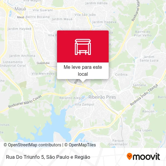 Rua Do Triunfo 5 mapa