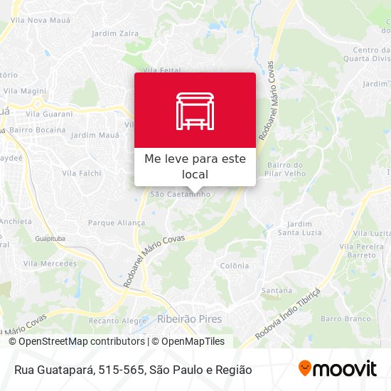 Rua Guatapará, 515-565 mapa