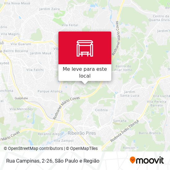 Rua Campinas, 2-26 mapa
