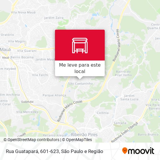 Rua Guatapará, 601-623 mapa