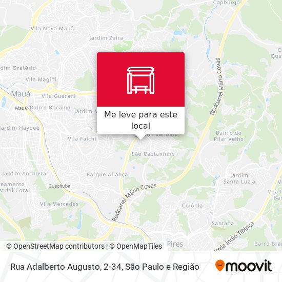 Rua Adalberto Augusto, 2-34 mapa
