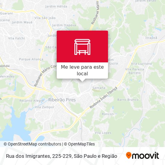 Rua dos Imigrantes, 225-229 mapa