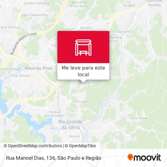 Rua Manoel Dias, 136 mapa