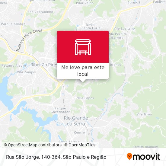 Rua São Jorge, 140-364 mapa