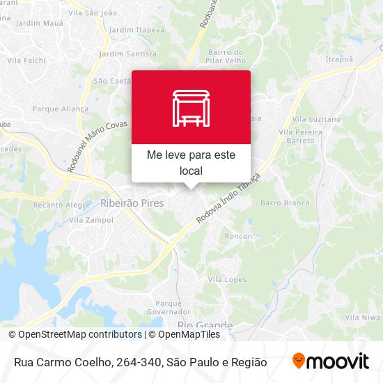 Rua Carmo Coelho, 264-340 mapa
