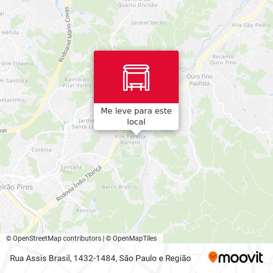 Rua Assis Brasil, 1432-1484 mapa