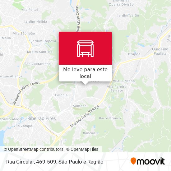Rua Circular, 469-509 mapa