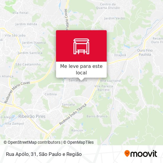 Rua Apólo, 31 mapa