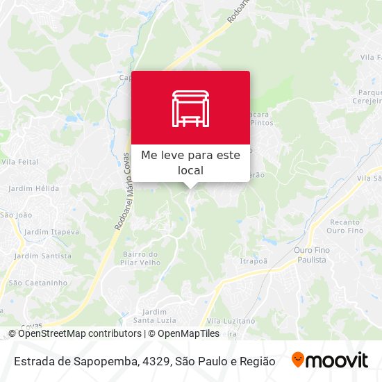 Estrada de Sapopemba, 4329 mapa