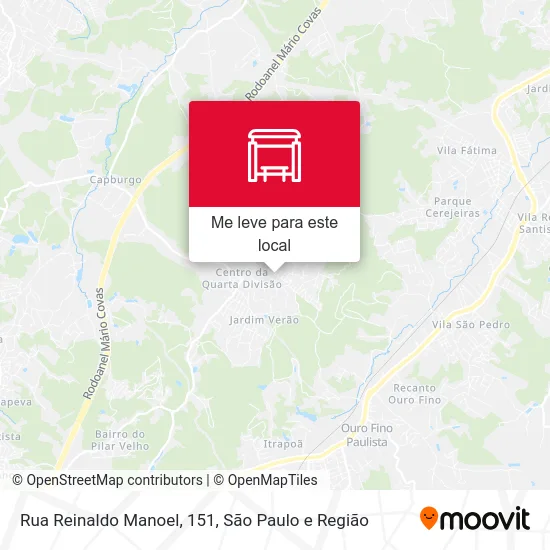 Rua Reinaldo Manoel, 151 mapa