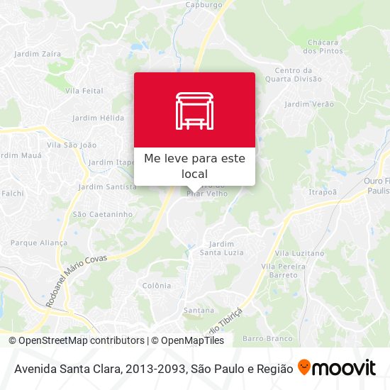 Avenida Santa Clara, 2013-2093 mapa