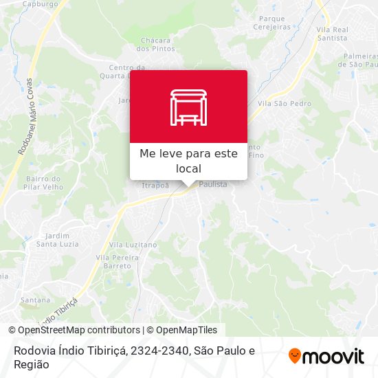 Rodovia Índio Tibiriçá, 2324-2340 mapa