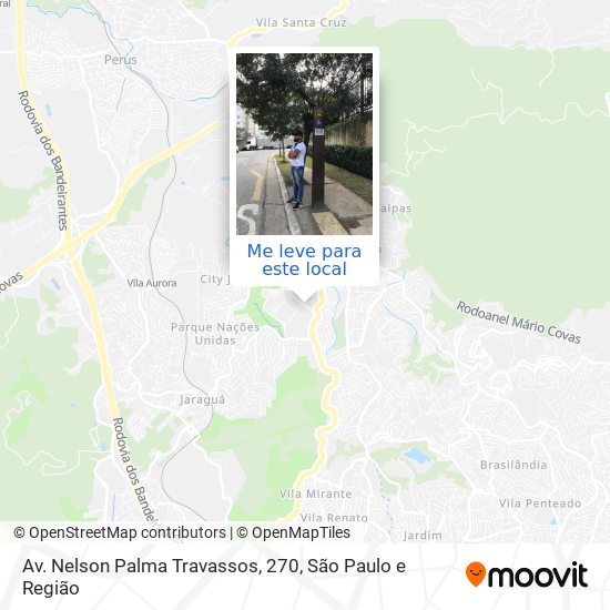 Av. Nelson Palma Travassos, 270 mapa