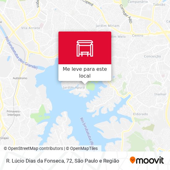 R. Lúcio Dias da Fonseca, 72 mapa