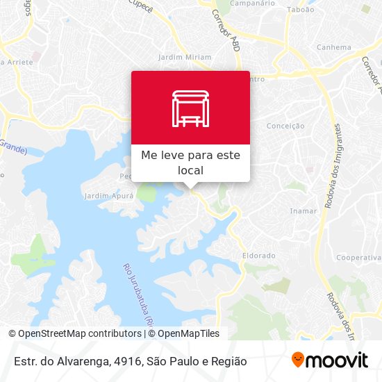 Estr. do Alvarenga, 4916 mapa
