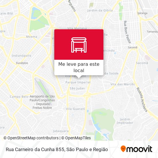 Rua Carneiro da Cunha 855 mapa