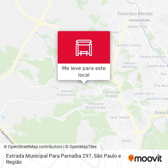 Estrada Municipal Para Parnaíba 297 mapa