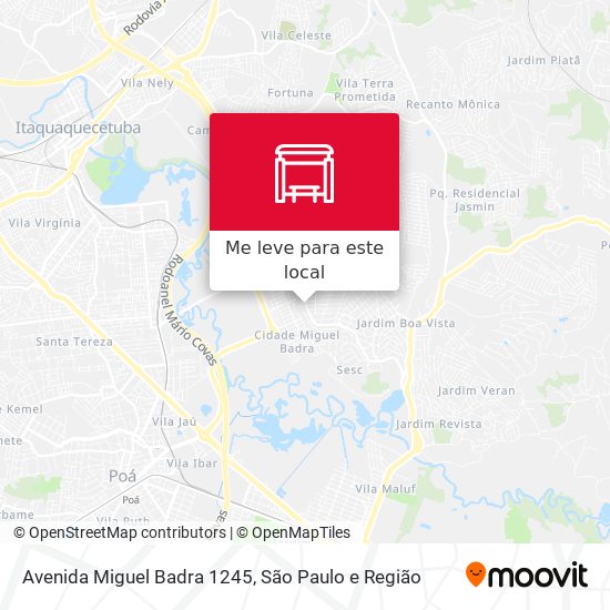 Avenida Miguel Badra 1245 mapa