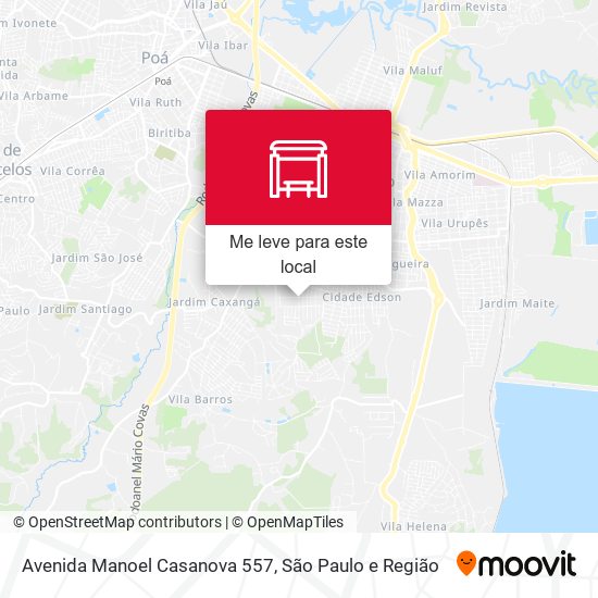 Avenida Manoel Casanova 557 mapa