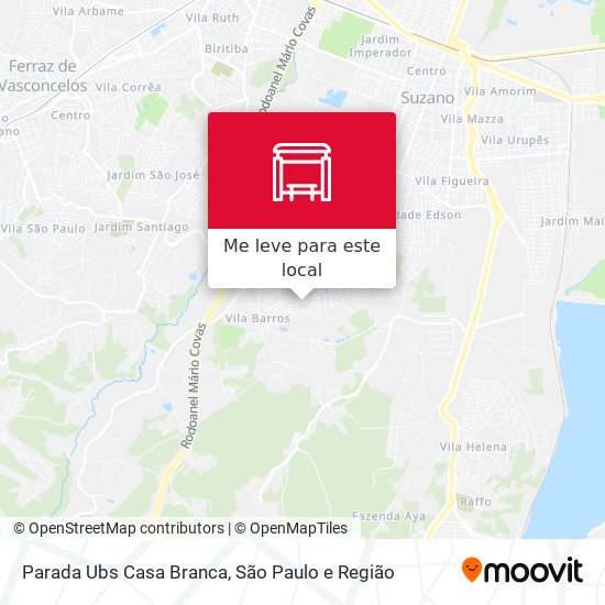 Parada Ubs Casa Branca mapa