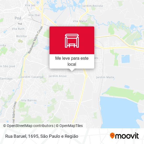 Rua Baruel, 1695 mapa