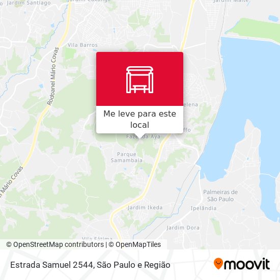 Estrada Samuel 2544 mapa