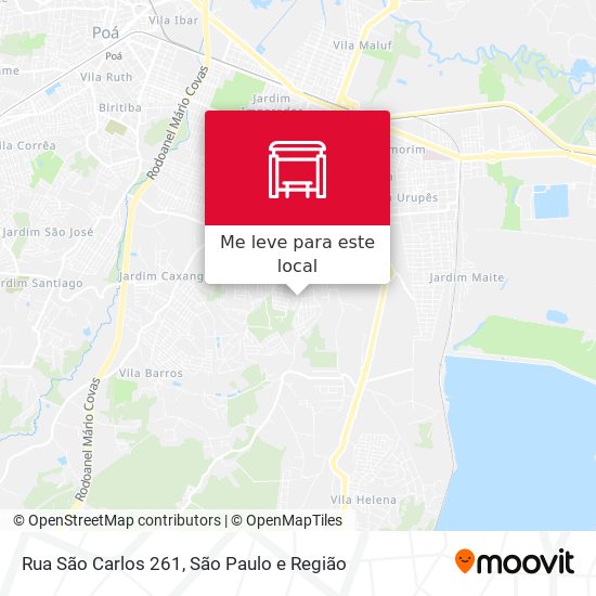 Rua São Carlos 261 mapa