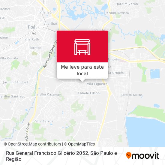Rua General Francisco Glicério 2052 mapa
