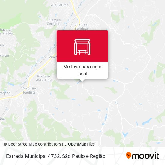 Estrada Municipal 4732 mapa