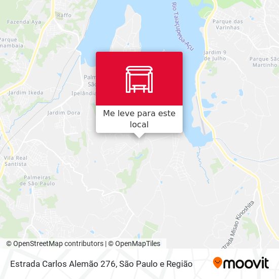 Estrada Carlos Alemão 276 mapa