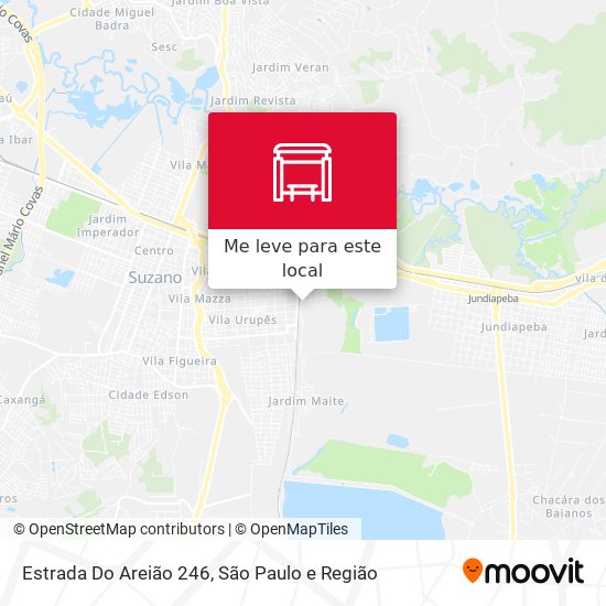 Estrada Do Areião 246 mapa