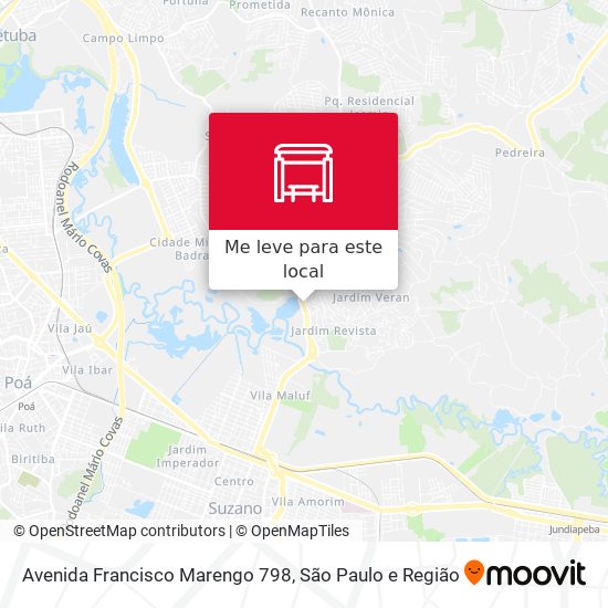 Avenida Francisco Marengo 798 mapa