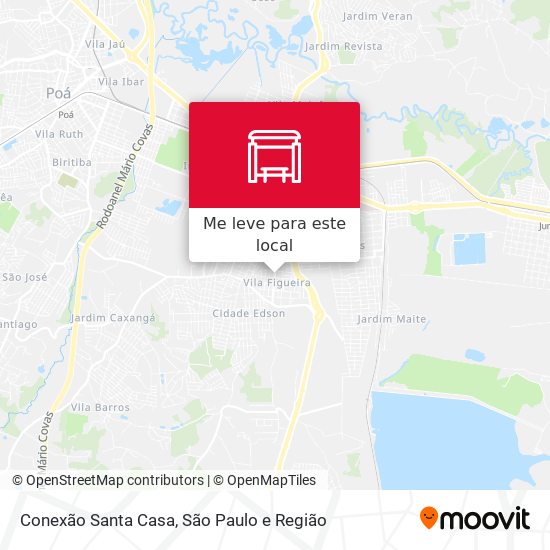 Conexão Santa Casa mapa