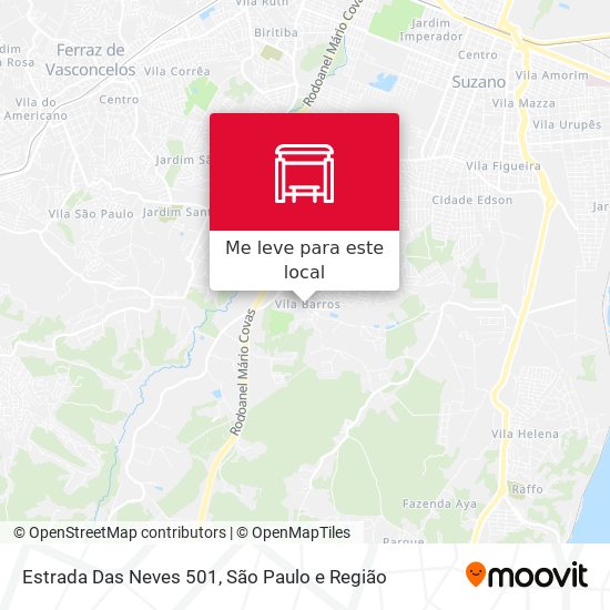 Estrada Das Neves 501 mapa