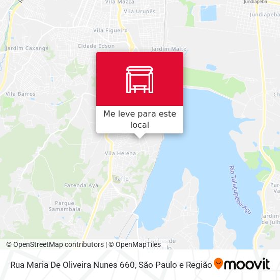 Rua Maria De Oliveira Nunes 660 mapa