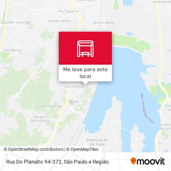 Rua Do Planalto 94-372 mapa